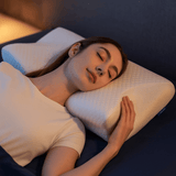 CozyRest Almohada Viscoelástica Cuello - Soporte Ergonómico - Alivio Dolor - VyFlair