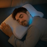 CozyRest Almohada de Cuello Espuma Viscoelástica - Soporte Ergonómico - Para Viaje - VyFlair