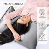 Funda Almohada Seda CozyRest - Pack 2 - Anti - frizz Hipoalergénica - VyFlair