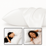 Funda Almohada Seda CozyRest - Pack 2 - Anti - frizz Hipoalergénica - VyFlair