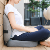 ORTHOSEAT - Conjunto de Comodidad Ortopédica - Cojín Asiento y Respaldo - VyFlair