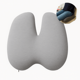 ORTHOSEAT - Conjunto de Comodidad Ortopédica - Cojín Asiento y Respaldo - VyFlair