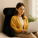 Cojín Respaldo Brazos - Cabecera Ajustable - Soporte Ergonómico - VyFlair