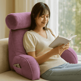 Cojín Respaldo Brazos - Cabecera Ajustable - Soporte Ergonómico - VyFlair