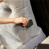 Almohada de Cuña de Lujo - Espuma Viscoelástica Ortopédica - Soporte Ergonómico - VyFlair