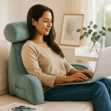 Cojín Respaldo Brazos - Cabecera Ajustable - Soporte Ergonómico - VyFlair