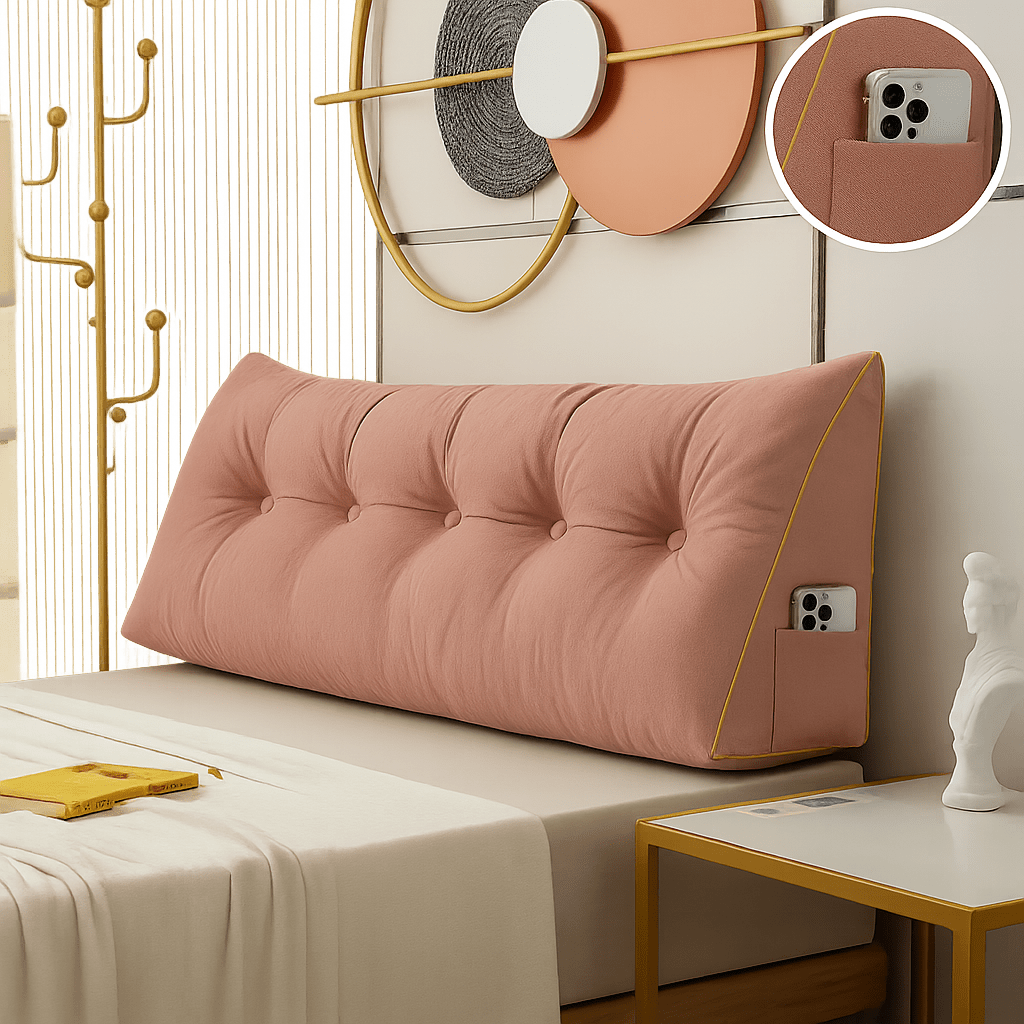 Almohada de Cuña Chic de Lujo - Soporte Cervical - Ergonómica - VyFlair