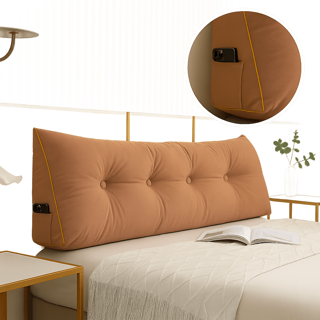 Almohada de Cuña Chic de Lujo - Soporte Cervical - Ergonómica - VyFlair