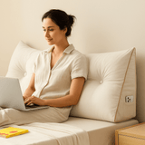 Almohada de Cuña Chic de Lujo - Soporte Cervical - Ergonómica - VyFlair