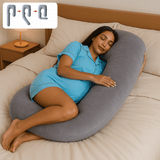 ChillMom - Almohada para Embarazo - Soporte Ergonómico - Lavable - VyFlair