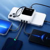 Power Bank 10000mAh Carga Rápida con Cables LED - VyFlair