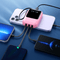 Power Bank 10000mAh Carga Rápida con Cables LED - VyFlair