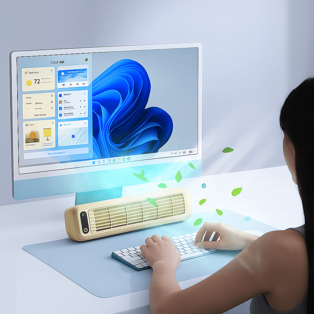 Vyflair | Aire Acondicionado Portátil Recargable sin Cables - VyFlair