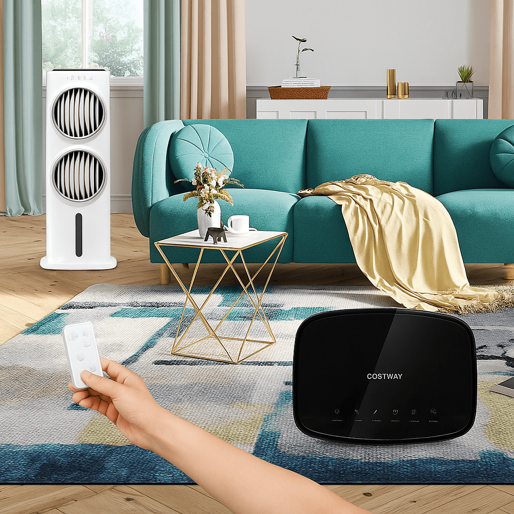 Enfriador Evaporativo 4 en 1 con Control Remoto - VyFlair