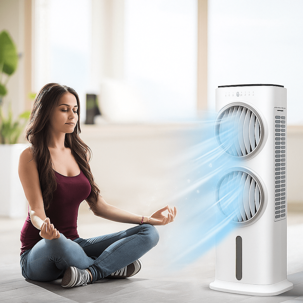 Enfriador Evaporativo 4 en 1 con Control Remoto - VyFlair