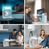 Aerosa Enfriador de Aire Portátil Silencioso LED - VyFlair