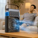 Ventilador Enfriador 3 en 1 LED Portátil Silencioso - VyFlair