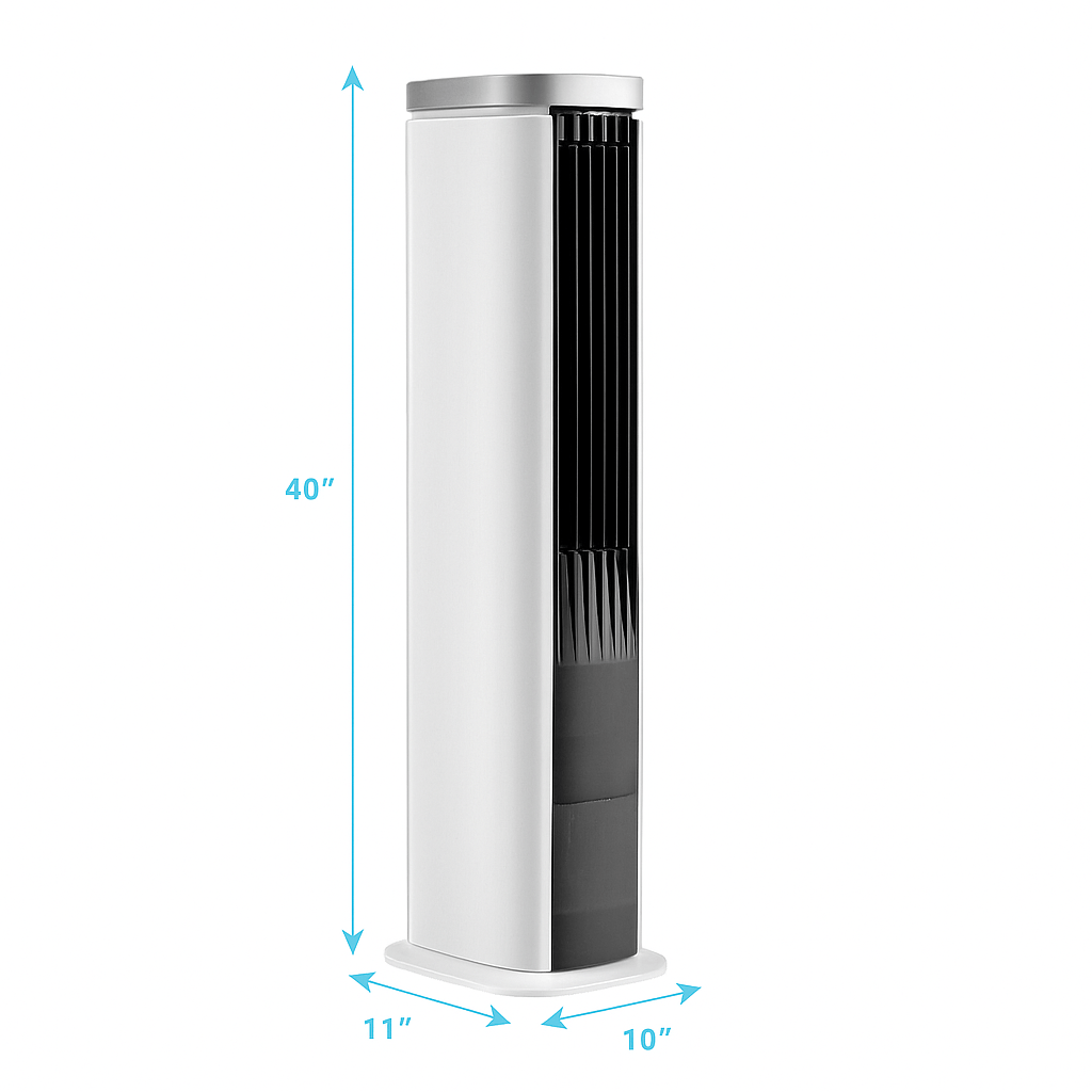 Enfriador Evaporativo 3 en 1 Portátil con Temporizador - VyFlair