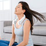 Ventilador de Cuello Inalámbrico 360° Portátil Silencioso - VyFlair