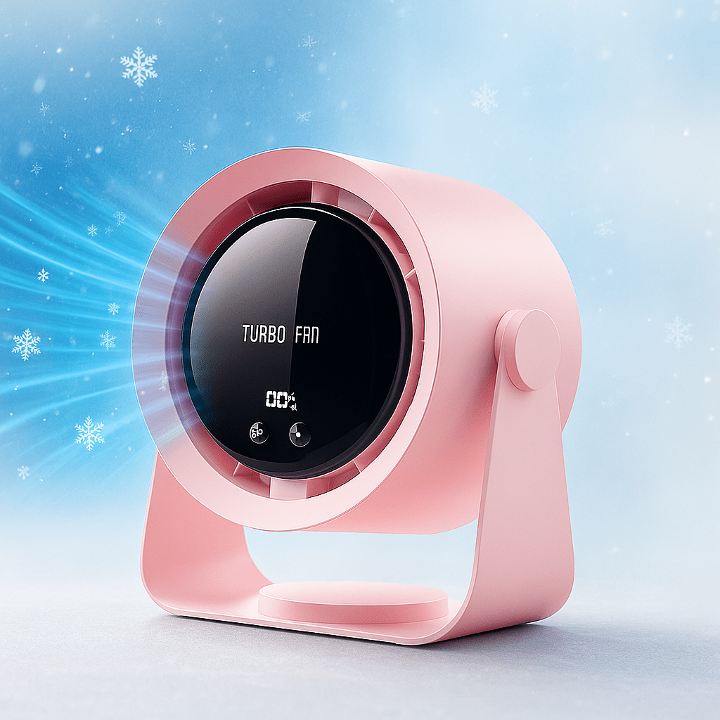 Ventilador Turbo Sin Aspas LED Silencioso - VyFlair