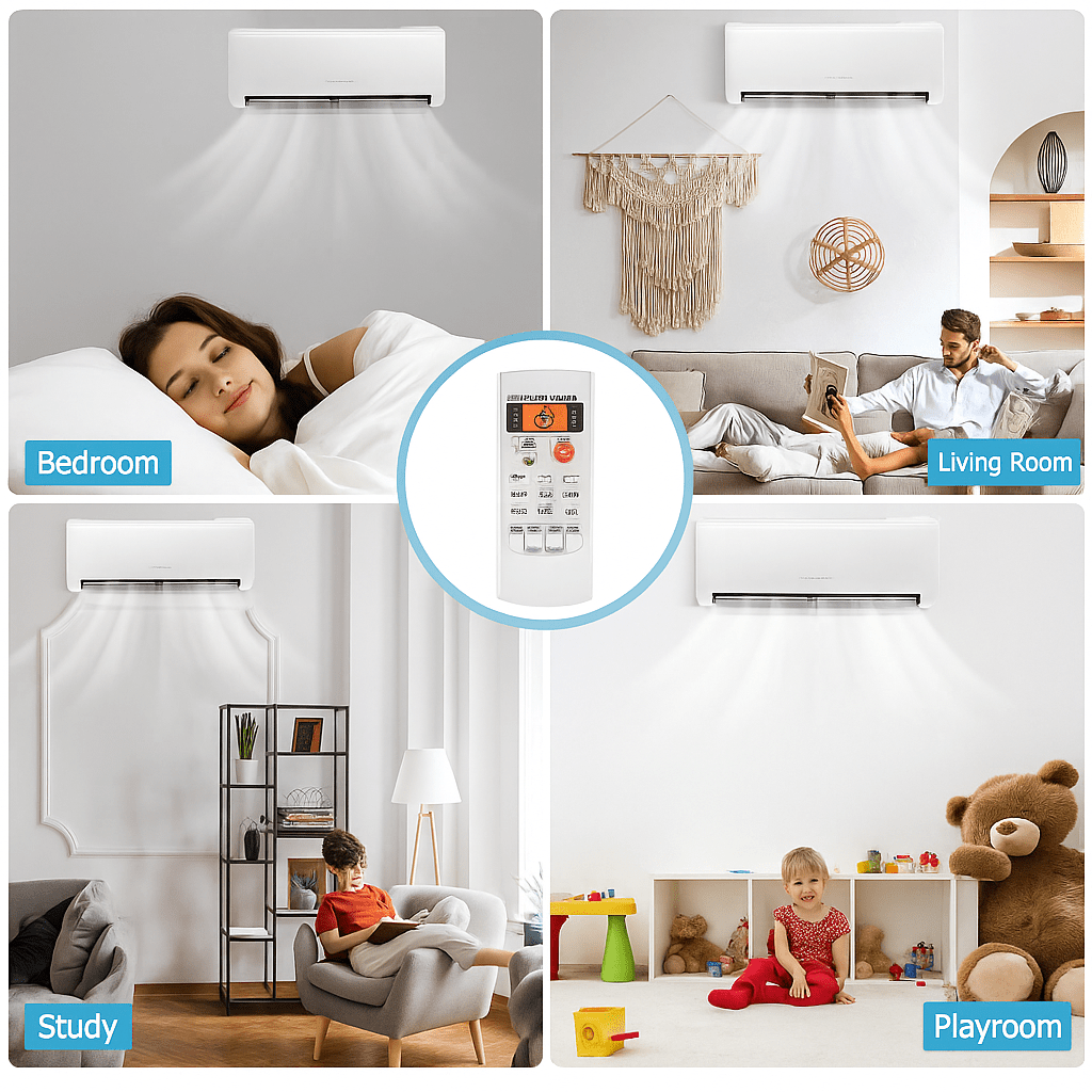 Control Remoto Universal Aire Acondicionado Multi - Marca - VyFlair
