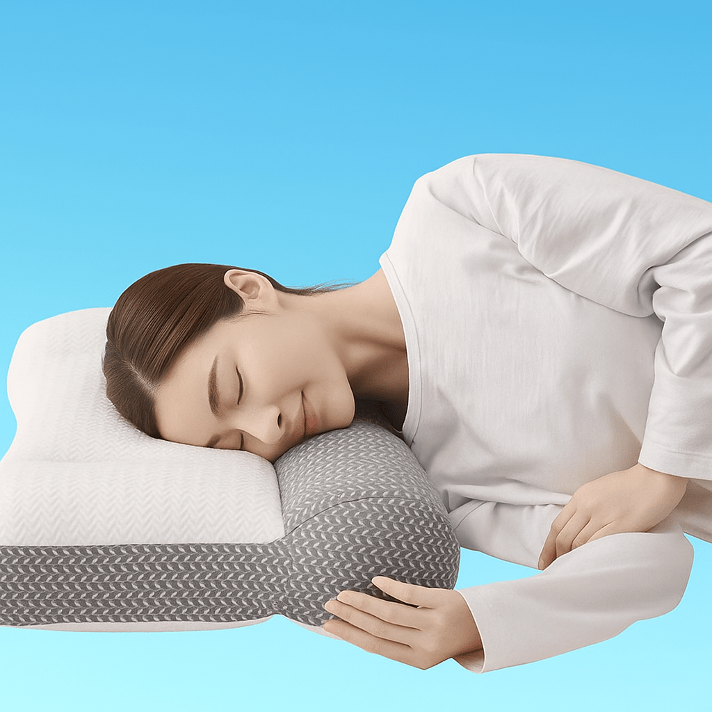 Almohada Ortopédica Cervical Viscoelástica Ergonómica - VyFlair