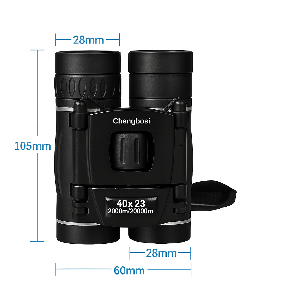Binoculares HD 40x22 Compactos con Aumento Largo Alcance - VyFlair