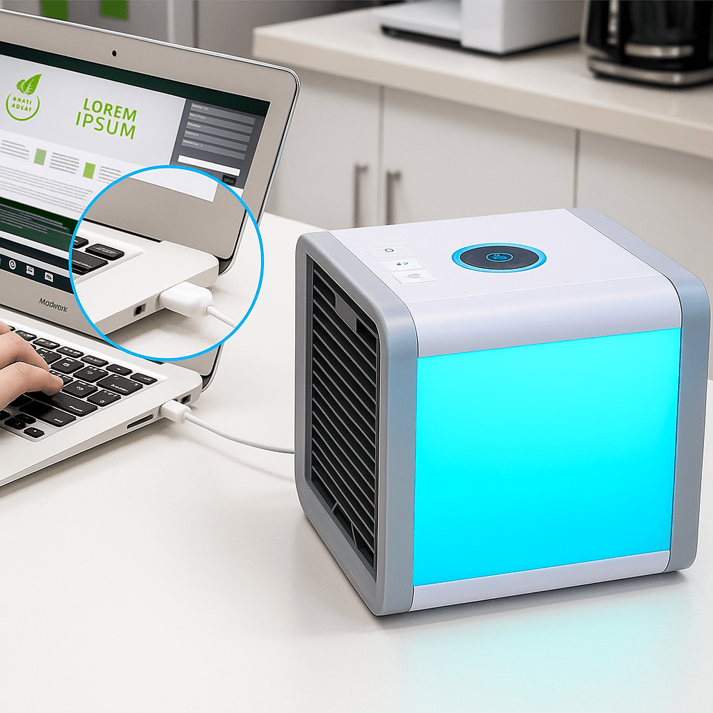 Aire Acondicionado Portátil Artic Air™ 3 en 1 USB - VyFlair