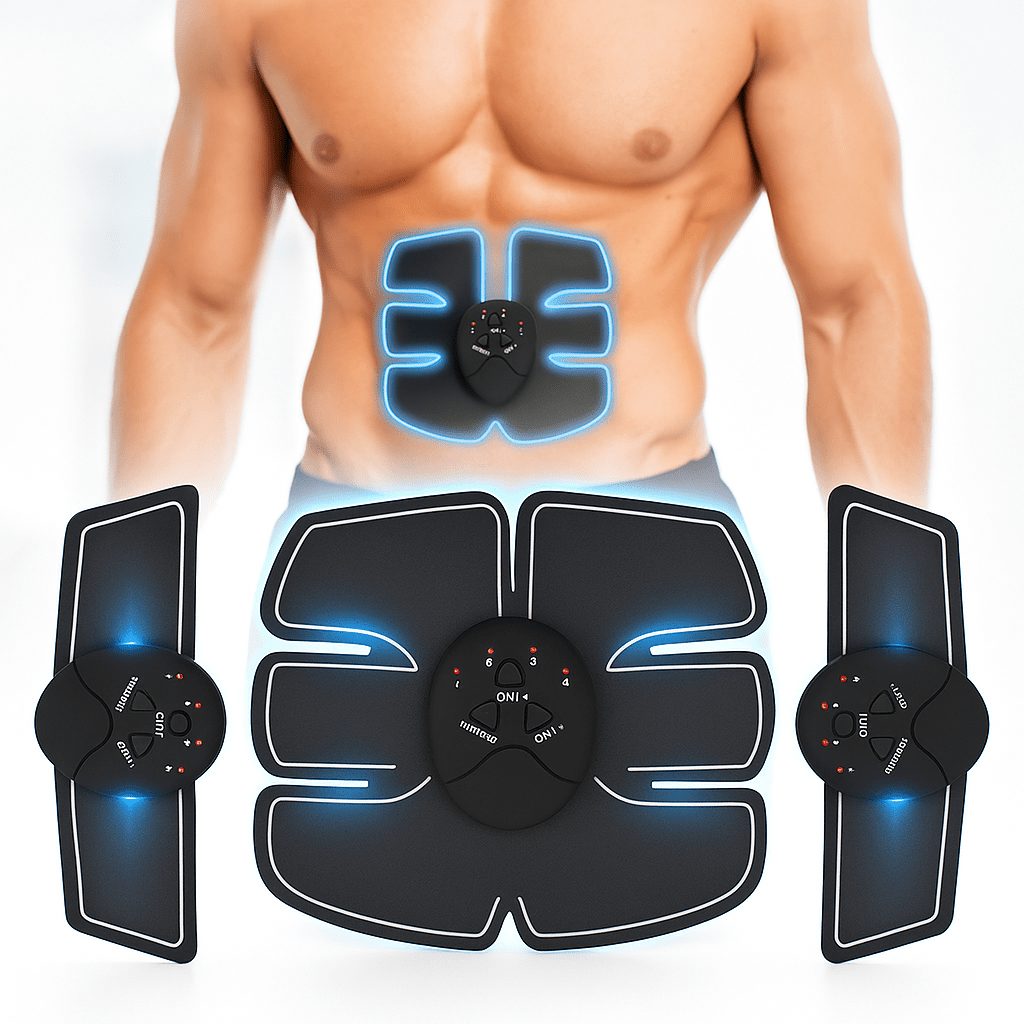Cinturón EMS Abdominal Recargable Tonificador Muscular - VyFlair