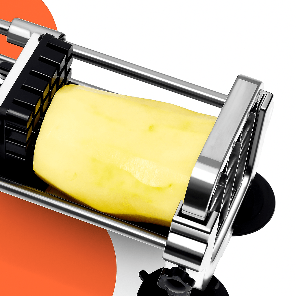 Cortador de Papas Premium Acero Inoxidable 3 Cuchillas - VyFlair