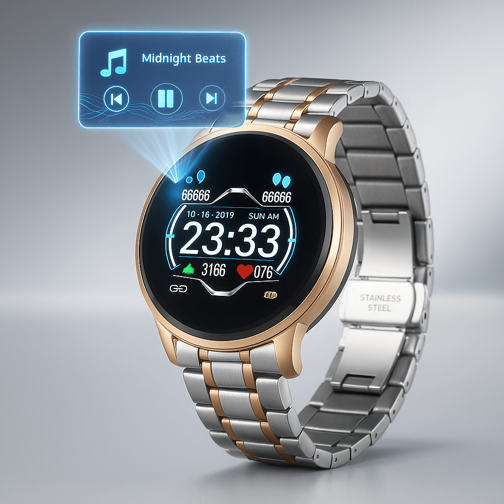 Vardi Classic Smartwatch – Salud, Estilo y Conectividad - VyFlair