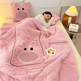 CozyNest Manta con Almohada 2 en 1 Portátil y Plegable - VyFlair