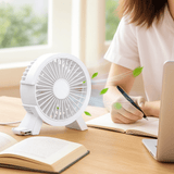Mini Ventilador Eléctrico Portátil Recargable y Silencioso - VyFlair