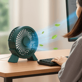 Mini Ventilador Eléctrico Portátil Recargable y Silencioso - VyFlair