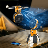 Ventilador Portátil Camping con Luz LED y Batería 6000mAh - VyFlair