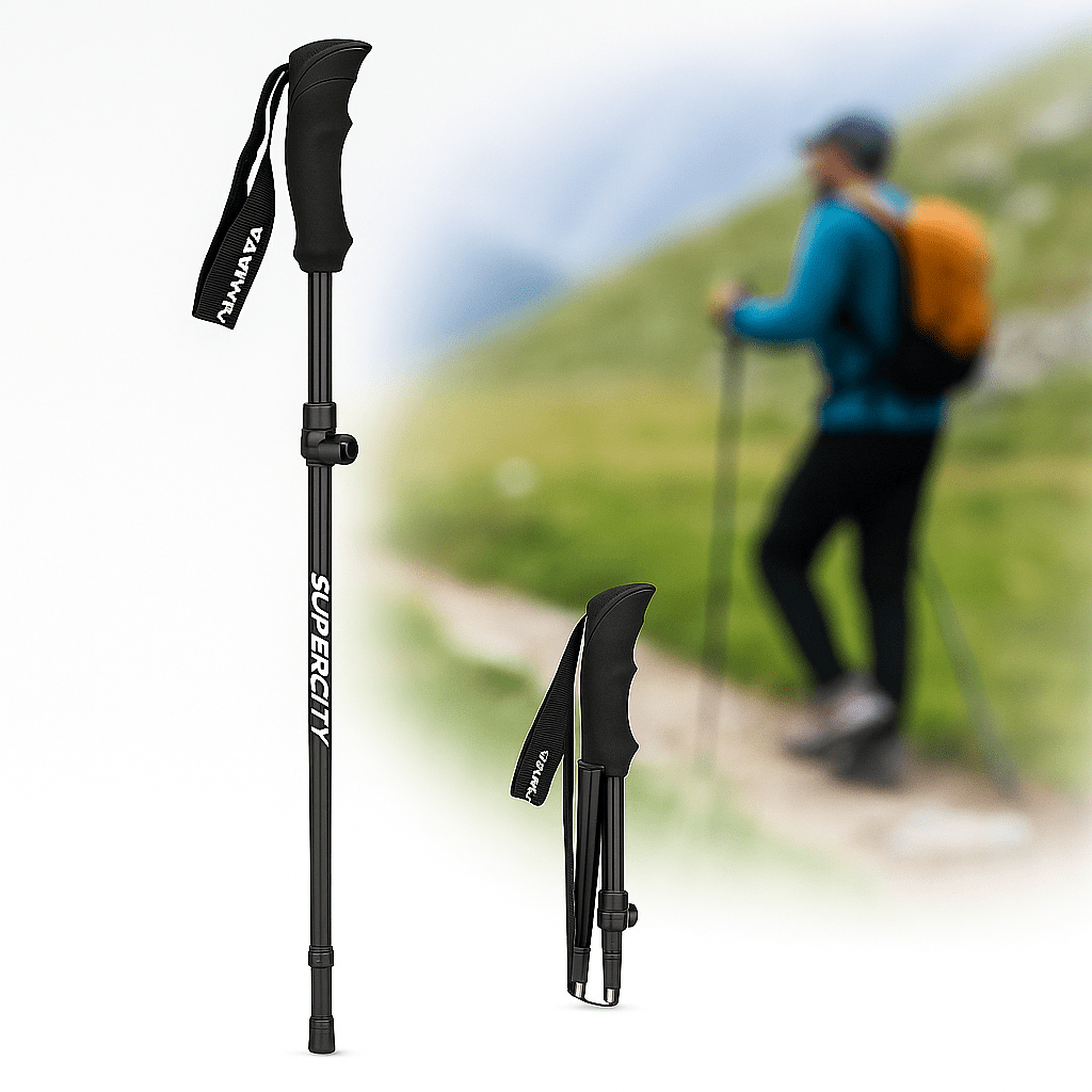 Bastones de Trekking Ajustables Plegables - VyFlair