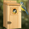 Casa de Pájaros de Cedro con Protector de Cobre - VyFlair