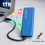 Disco Duro SSD Externo 128TB USB 3.2 Rápido - VyFlair