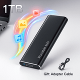 Disco Duro SSD Externo 128TB USB 3.2 Rápido - VyFlair