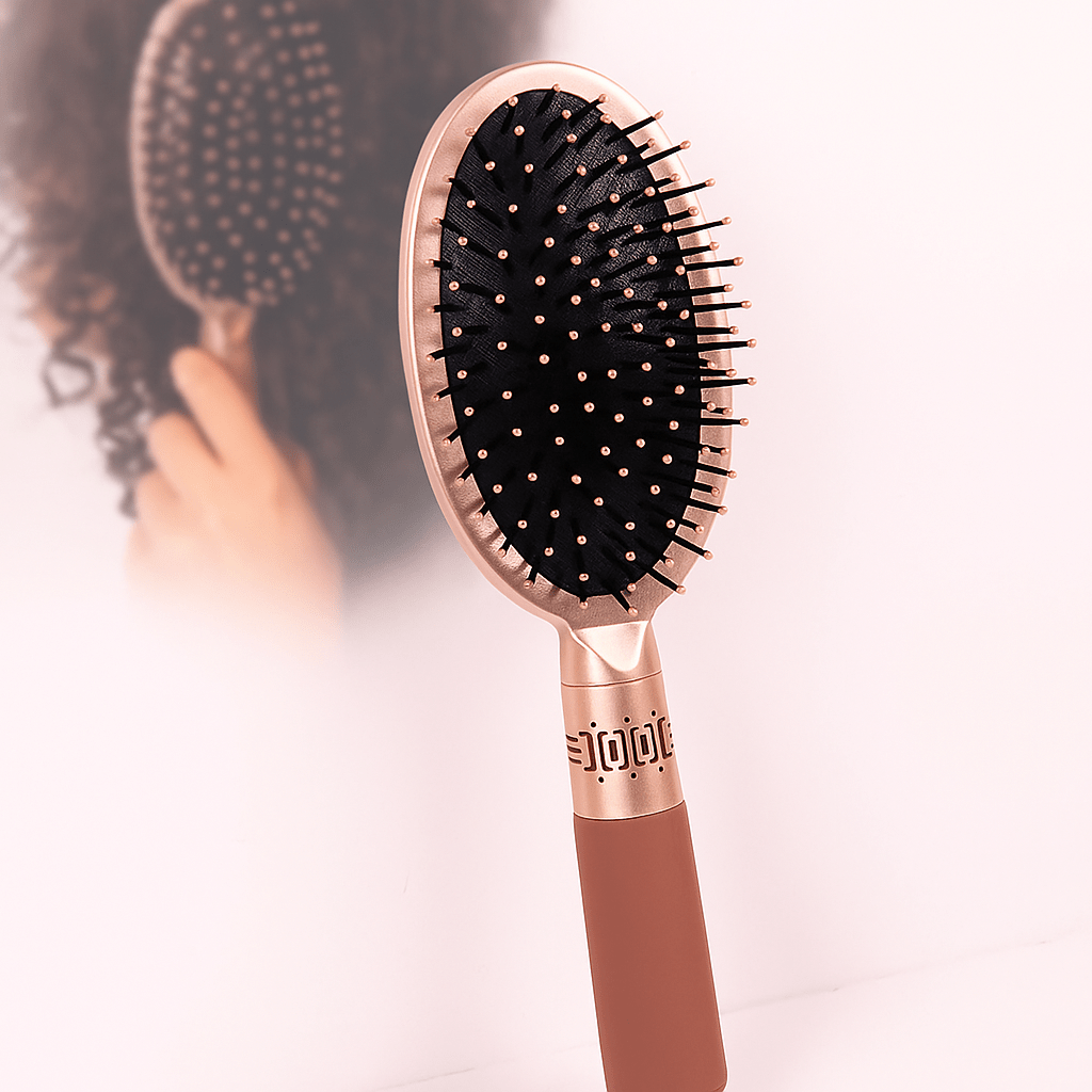 AirFlex Pro Cepillo Paddle Antiestático para Cabello Rizado - VyFlair