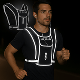 Chaleco Reflectante para Correr con Bolsa Frontal - VyFlair