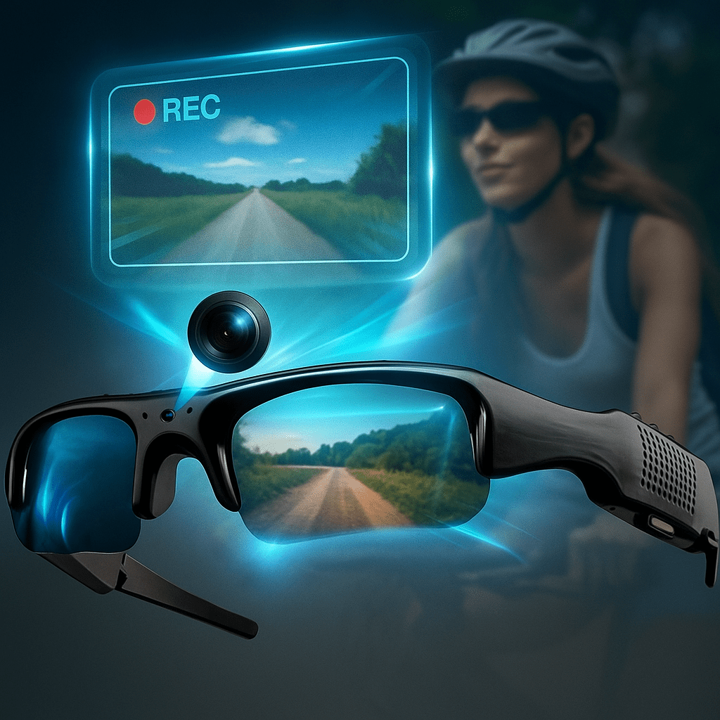 Gafas de Sol con Cámara Grabadora 4K HD - VyFlair