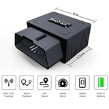 Mini GPS Tracker OBD2 para Vehículos | Rastreo en Tiempo Real con Sistema Gratuito - VyFlair