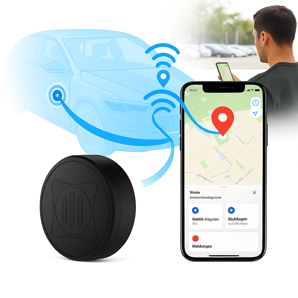Rastreador GPS Magnético Portátil Multiuso
