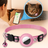 Collar GPS para Gatos – Reflectante, Impermeable y Compatible con AirTag