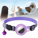 Collar GPS para Gatos – Reflectante, Impermeable y Compatible con AirTag