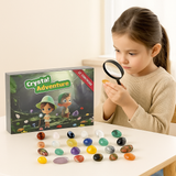 Calendario de Adviento de Gemas 2025 | 24 Cristales Naturales Únicos para Descubrir