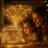 Calendario de Adviento GNOMEDAYS 2025 | Hecho a Mano con 3 Gnomos de Peluche y 24 Sorpresas