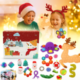 Calendario de Adviento Sensorial para Niños | 24 Juguetes Mágicos para una Navidad Divertida y Relajante