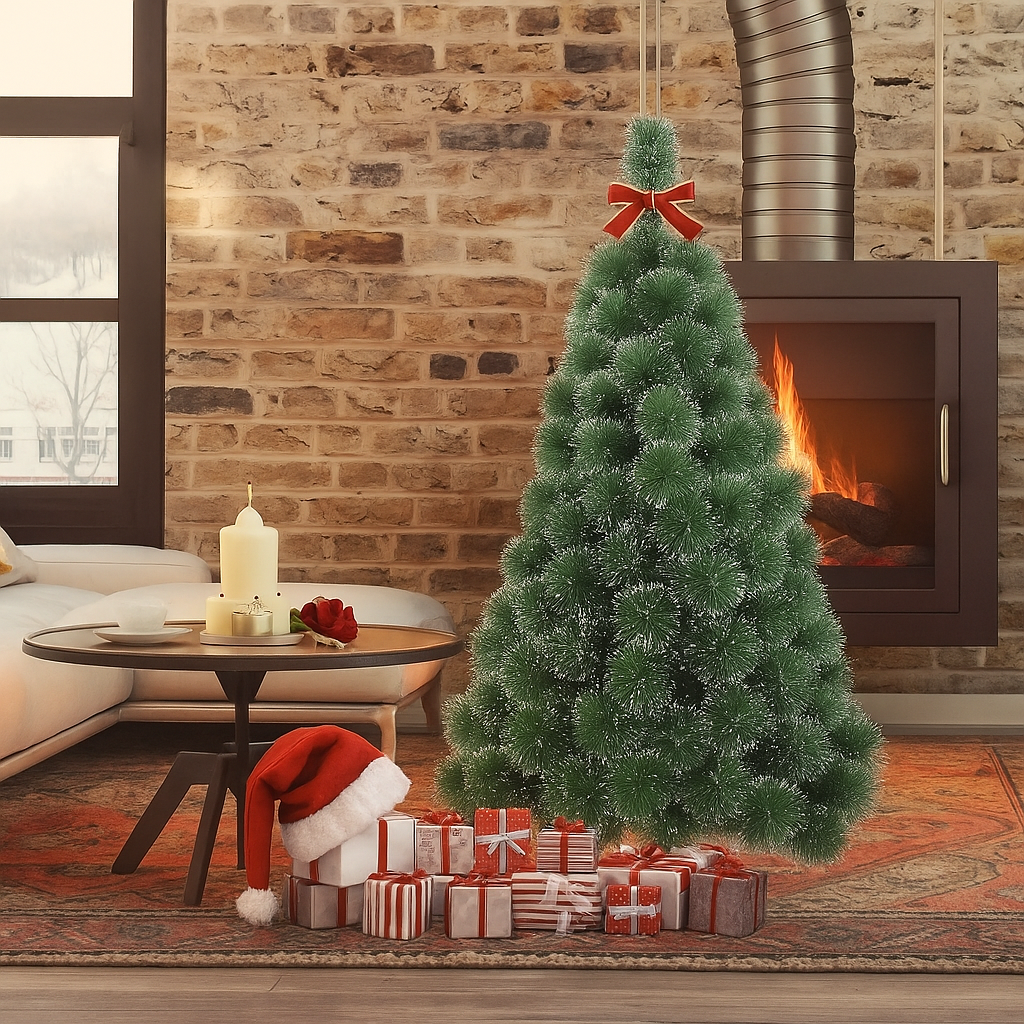 Sztuczna Choinka Ośnieżona - 60 do 210 cm | Realistyczna, Trwała i Łatwa do Montażu